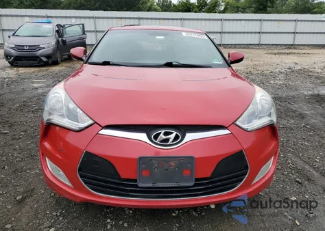 2013 Hyundai Veloster from USA, damaged, VIN KMHTC6AD7DU097328